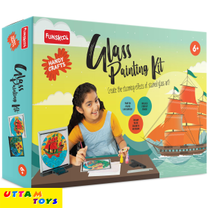 Funskool Handy Crafts Glass Painting Kit