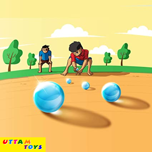 Funskool Goli The Traditional Outdoor Games of India | Glossy goli