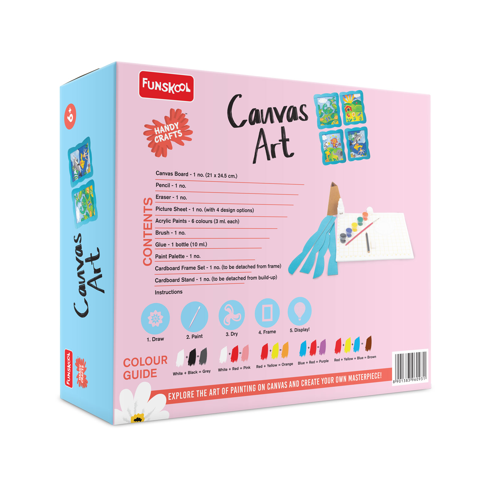 Funskool Handy Crafts Canvas Art