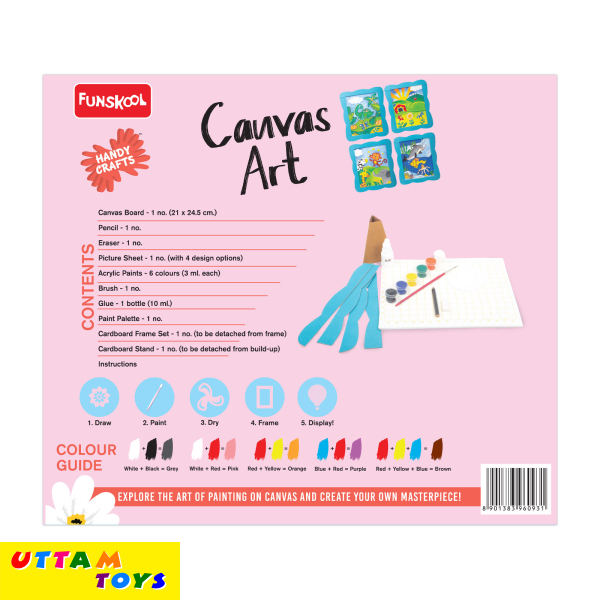 Funskool Handy Crafts Canvas Art