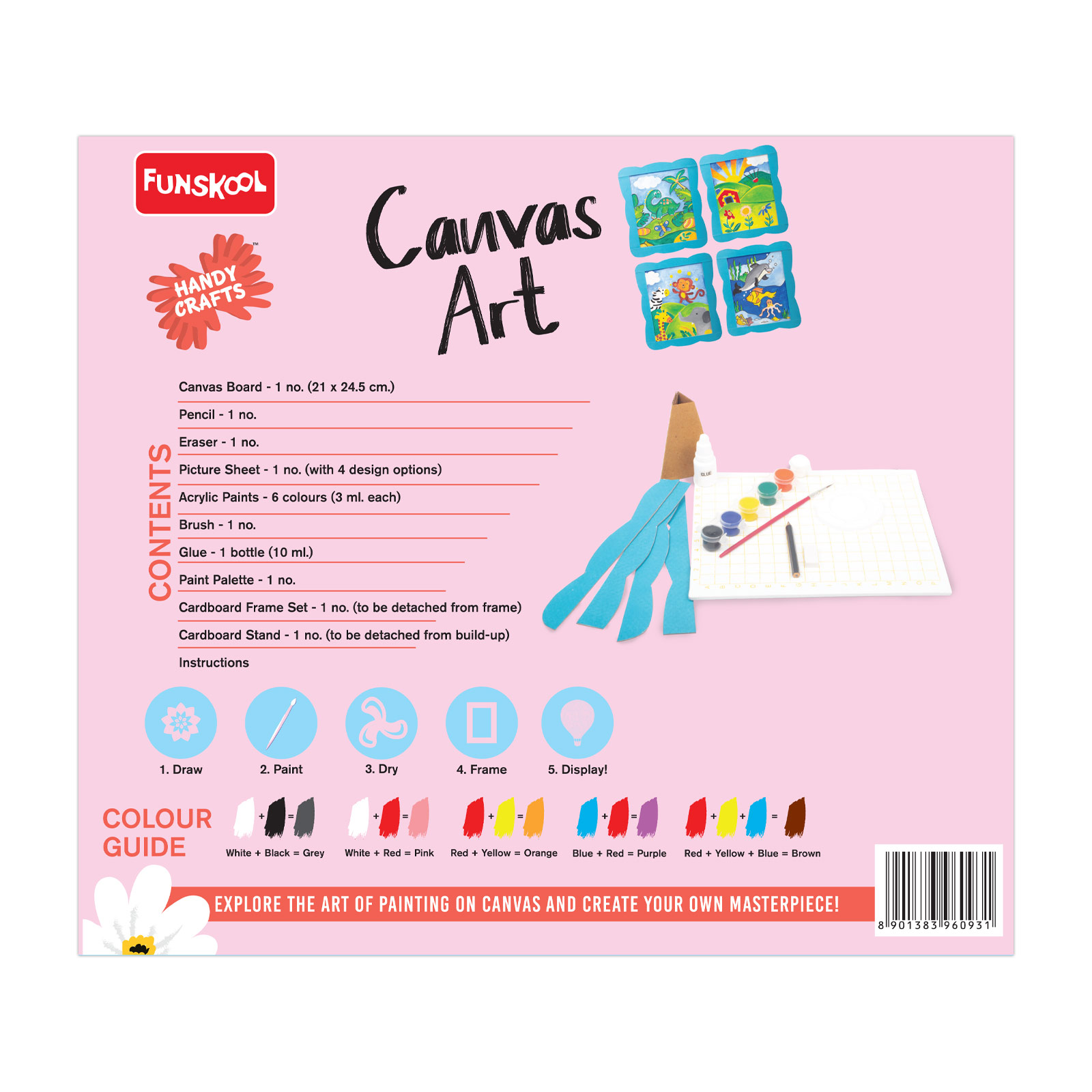 Funskool Handy Crafts Canvas Art