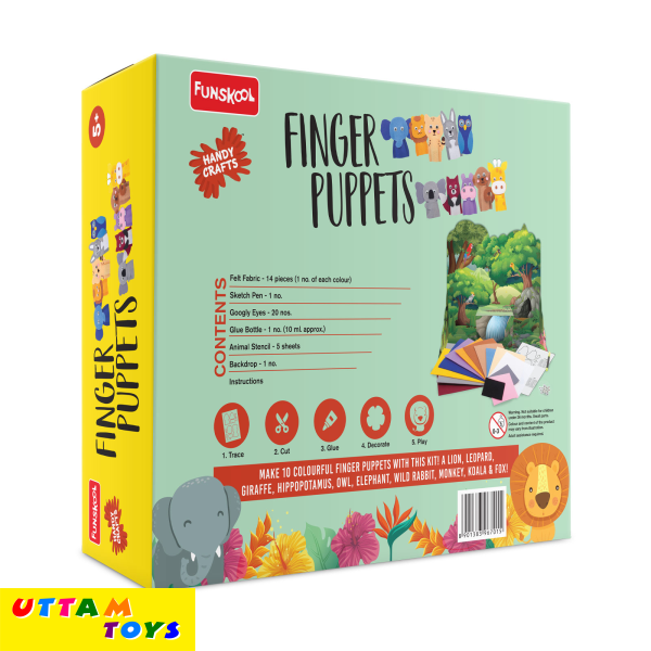 Funskool Handy Crafts Finger Puppets