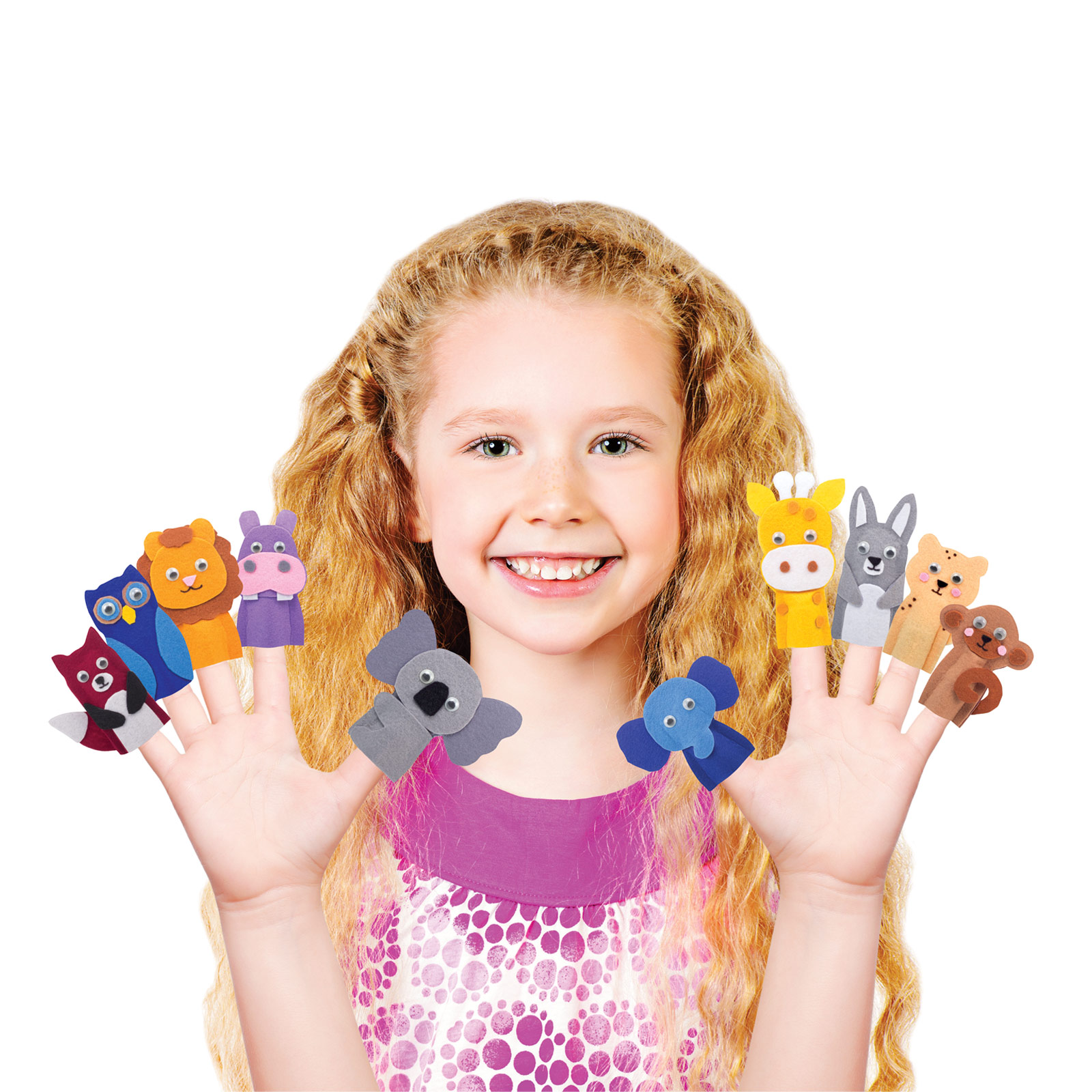 Funskool Handy Crafts Finger Puppets