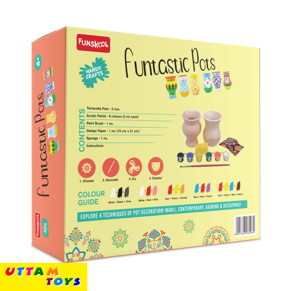 Funskool Handy Crafts Funtastic Pots