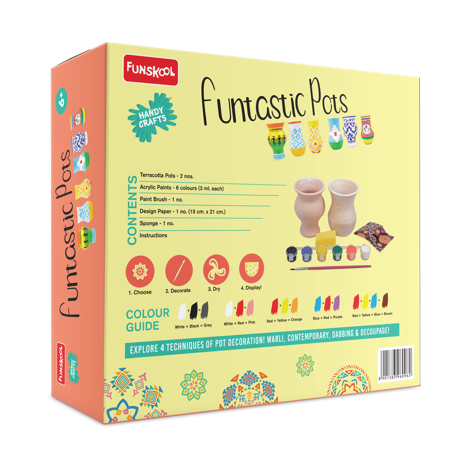 Funskool Handy Crafts Funtastic Pots