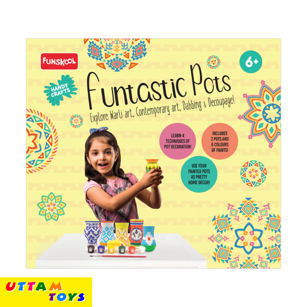 Funskool Handy Crafts Funtastic Pots