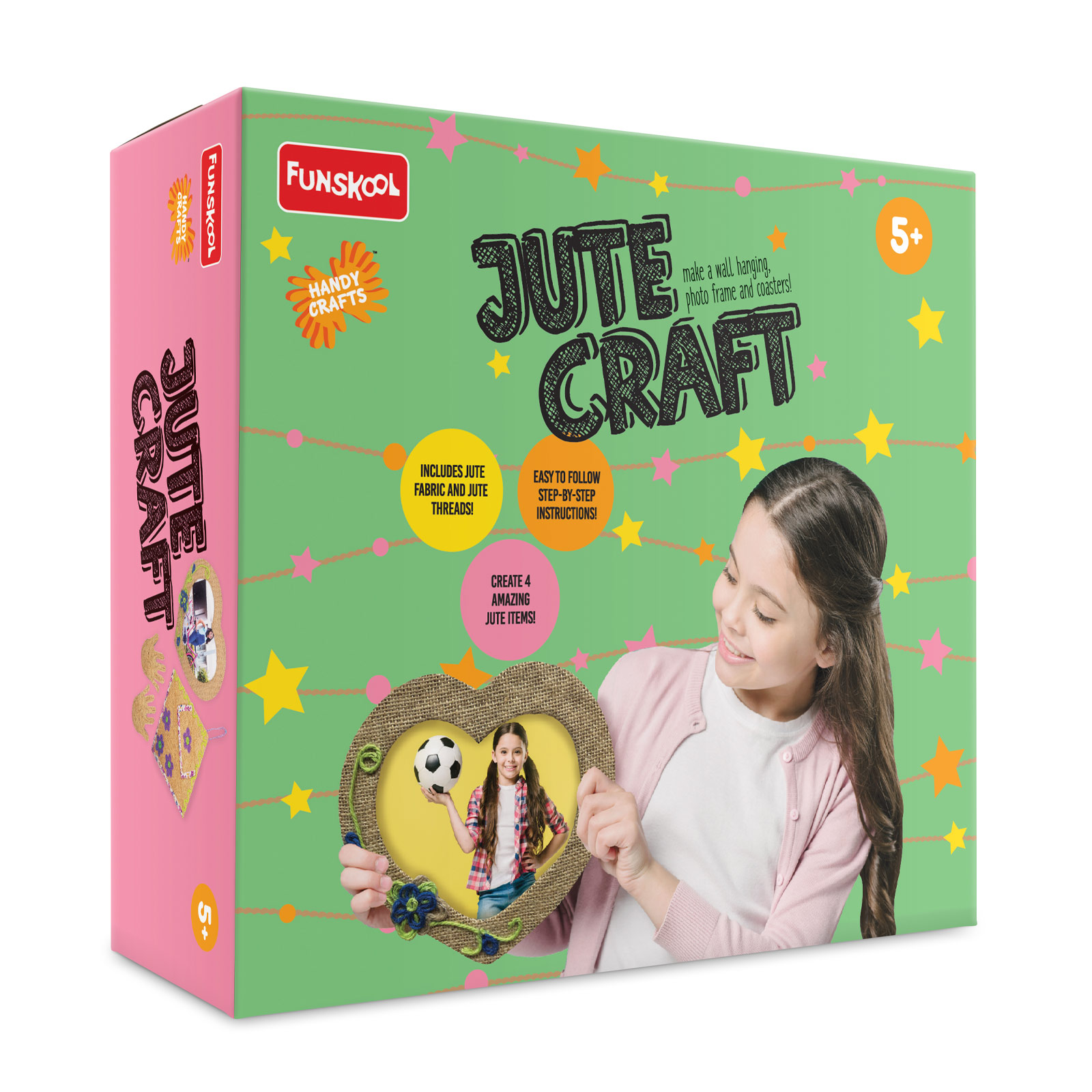 Funskool Handy crafts Jute Craft