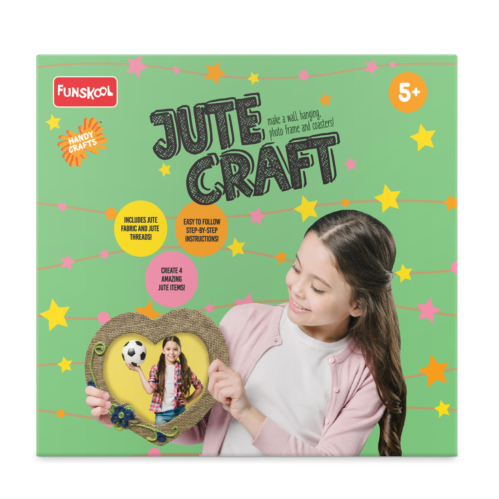 Funskool Handy crafts Jute Craft