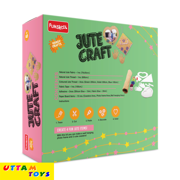 Funskool Handy crafts Jute Craft