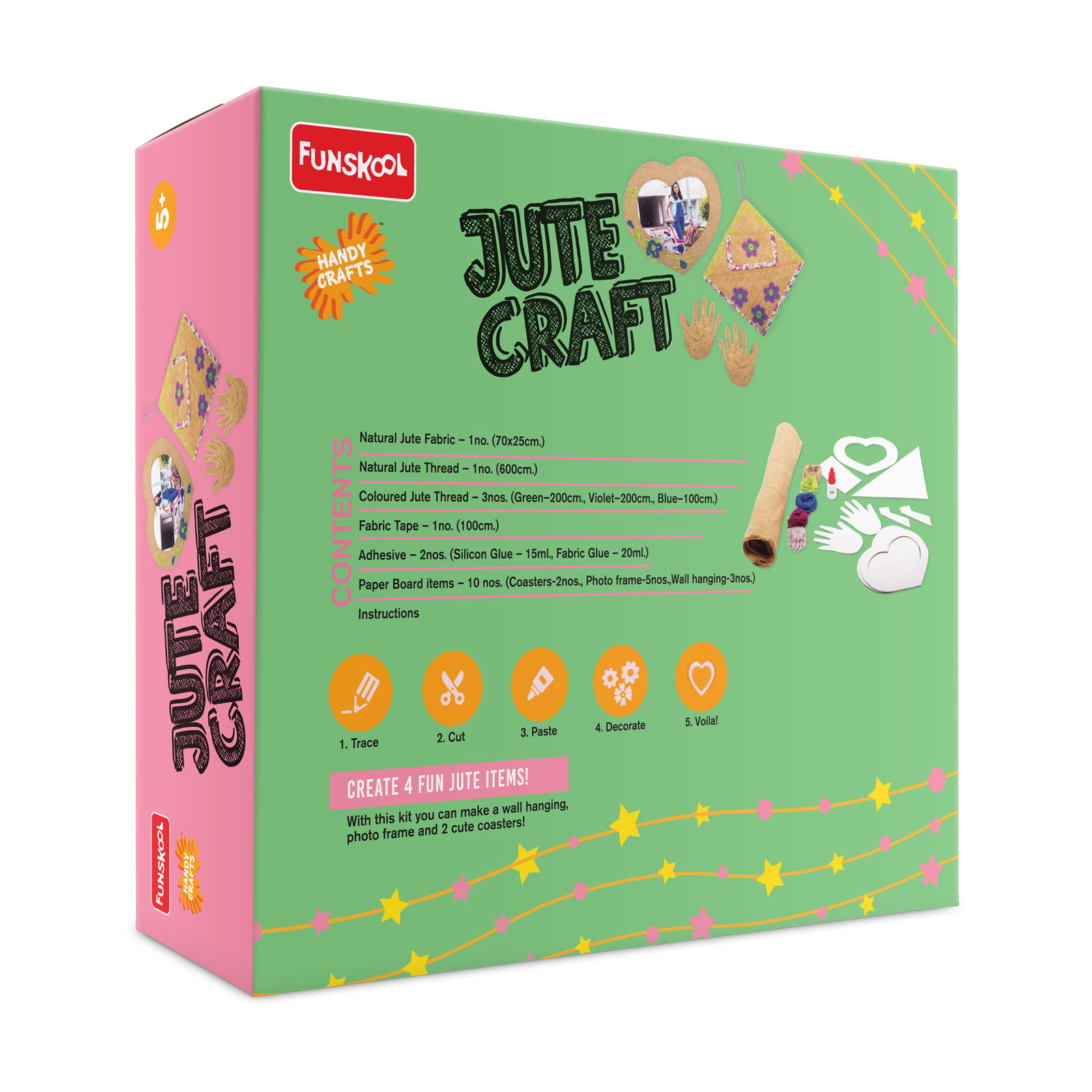 Funskool Handy crafts Jute Craft