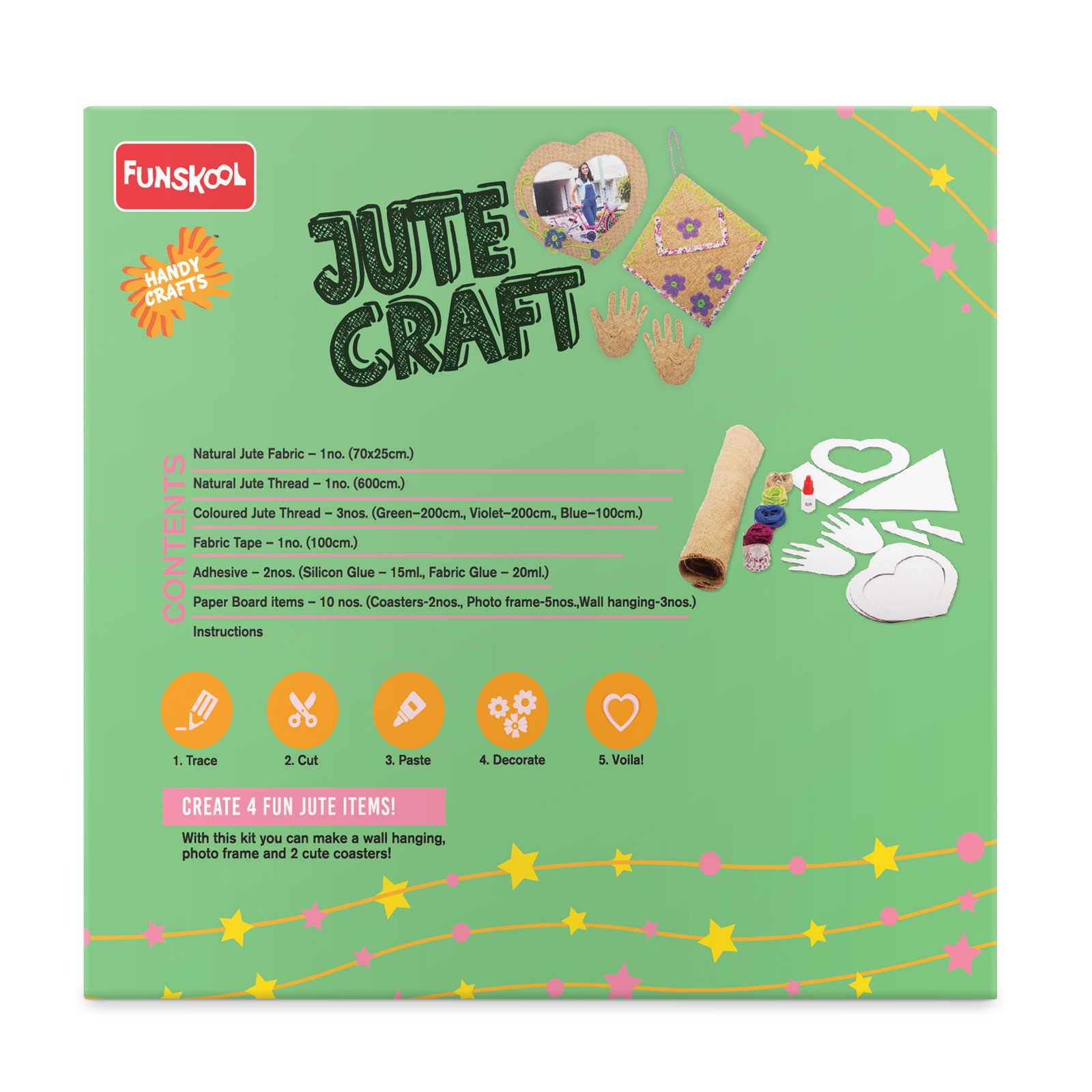 Funskool Handy crafts Jute Craft