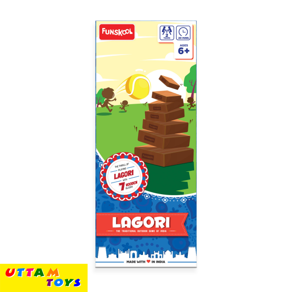 Funskool Lagori The Traditional Outdoor Games of India