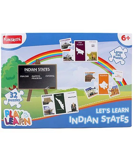 Funskool Let's Learn Indian States Puzzle