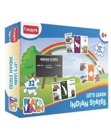 Funskool Let's Learn Indian States Puzzle