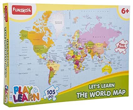 product featue image World Map Puzzle Comes with 105 puzzle pieces, this floor sized puzzle will help your child learn about the countries and their flags. product featue image Puzzle Let your kids or parents train their problem solving and thinking skills with this floor puzzle, or use it as a way to relieve stress after a long day at work. It's great for the whole family product featue image A Gift Everyone Will LOVE jigsaw puzzles are the perfect choice! Give your loved ones hours of entertainment. product featue image Recommended for kids aged above 6+ This Jigsaw Puzzle is recommended for kids aged above 6+. It helps to improve geographical knowledge.