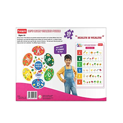 Funskool Let's Learn Vitamins Puzzle