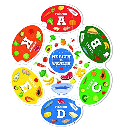 Funskool Let's Learn Vitamins Puzzle