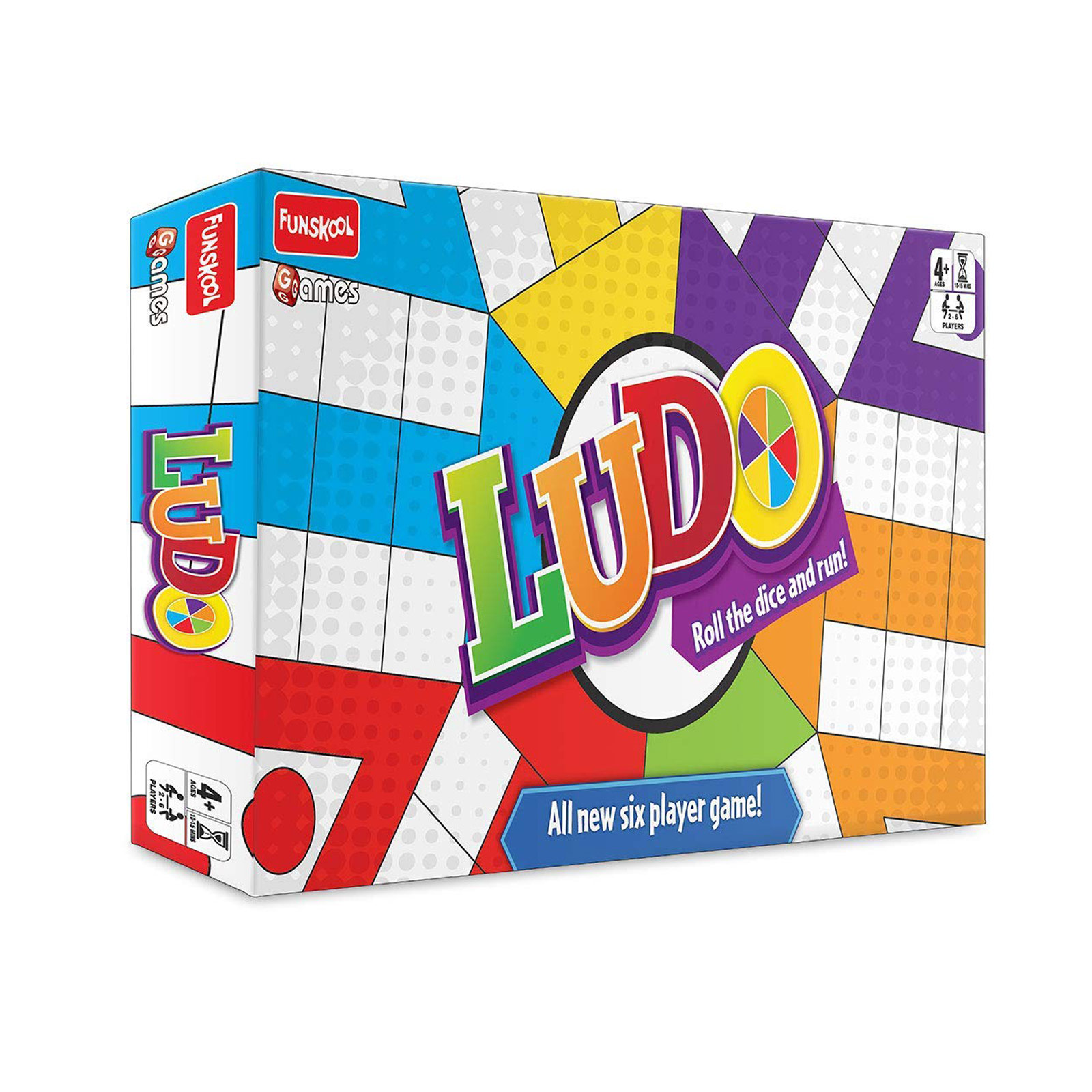 Funskool Ludo New Six Player Game