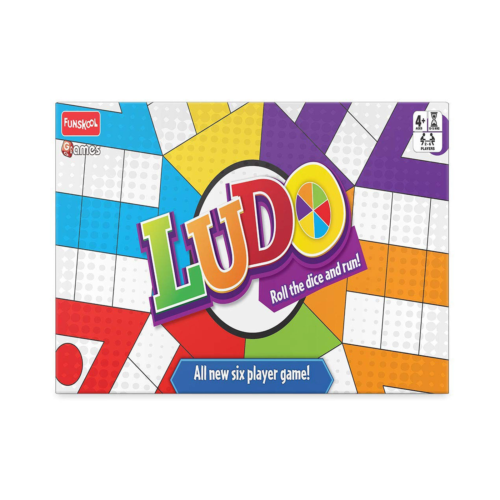 Funskool Ludo New Six Player Game