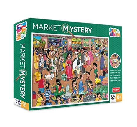 Funskool Play & Learn-Market Mystery