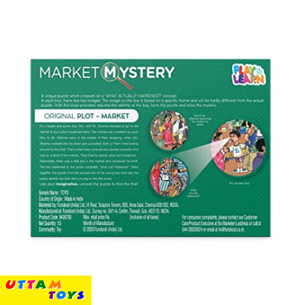 Funskool Play & Learn-Market Mystery