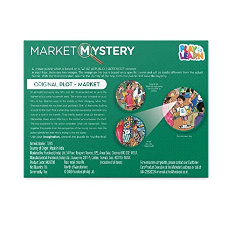 Funskool Play & Learn-Market Mystery