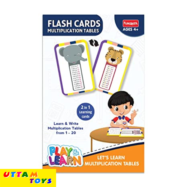 Funskool Play & Learn-Multiplication Tables