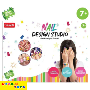 Funskool Handycrafts Easy To Peel Nail Design Studio