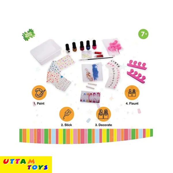 Funskool Handycrafts Easy To Peel Nail Design Studio