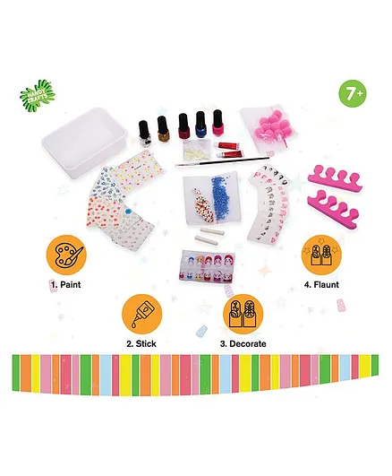 Funskool Handycrafts Easy To Peel Nail Design Studio