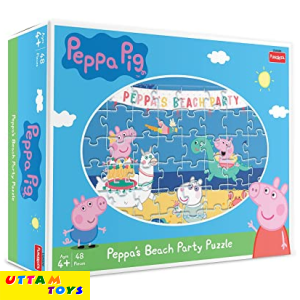 Funskool Peppa's Beach Party Floor Puzzle