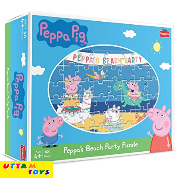 Funskool Peppa's Beach Party Floor Puzzle