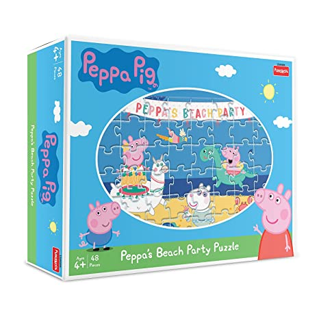 Funskool Peppa's Beach Party Floor Puzzle