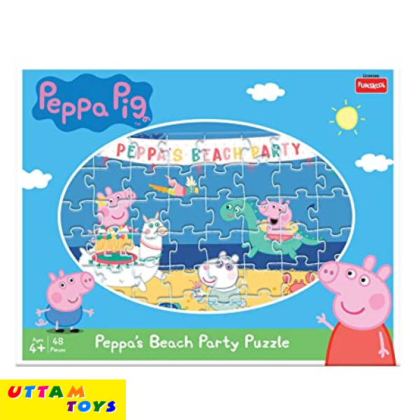 Funskool Peppa's Beach Party Floor Puzzle