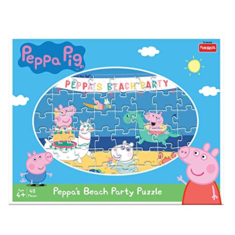 Funskool Peppa's Beach Party Floor Puzzle