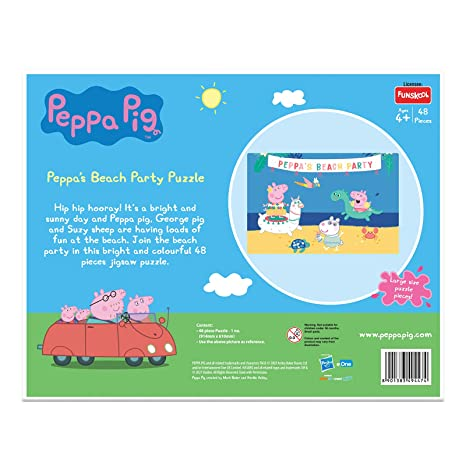 Funskool Peppa's Beach Party Floor Puzzle