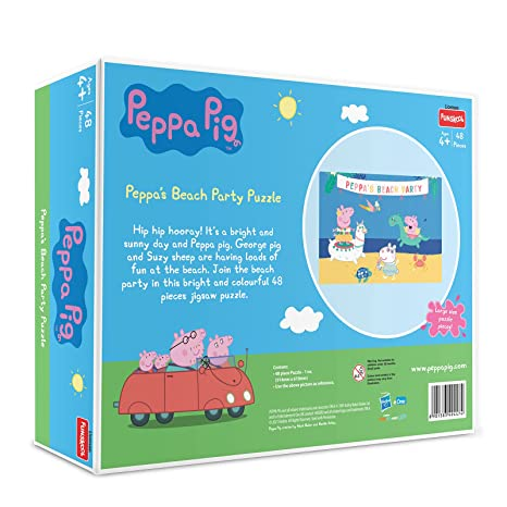 Funskool Peppa's Beach Party Floor Puzzle