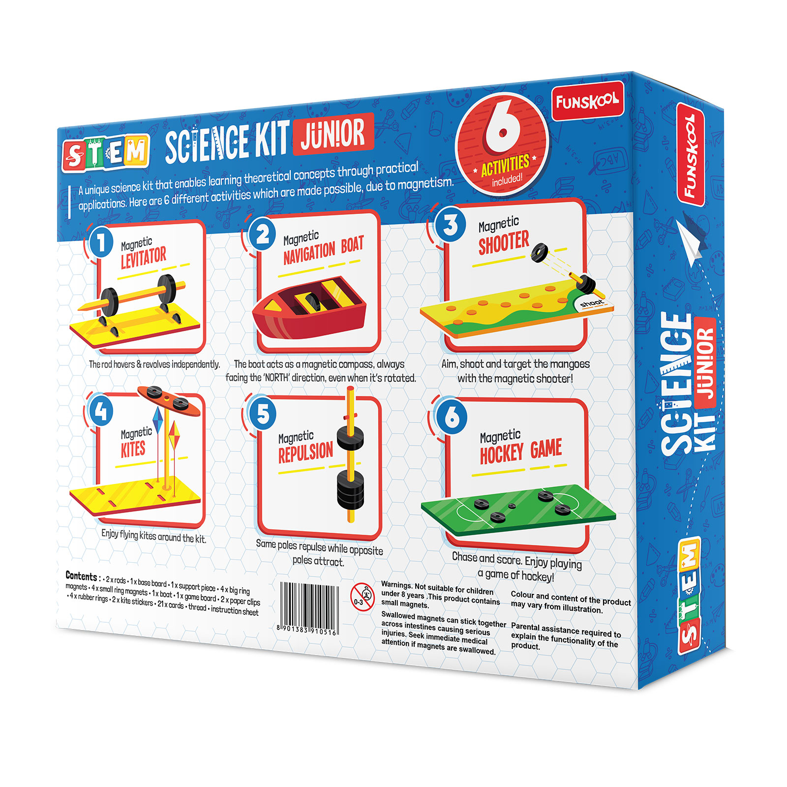 Funskool Science kit Junior - Magnetism Diy Kiot