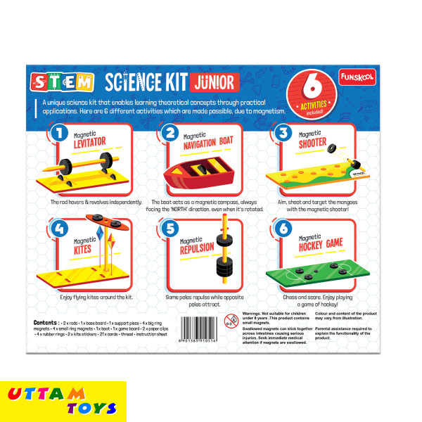 Funskool Science kit Junior - Magnetism Diy Kiot