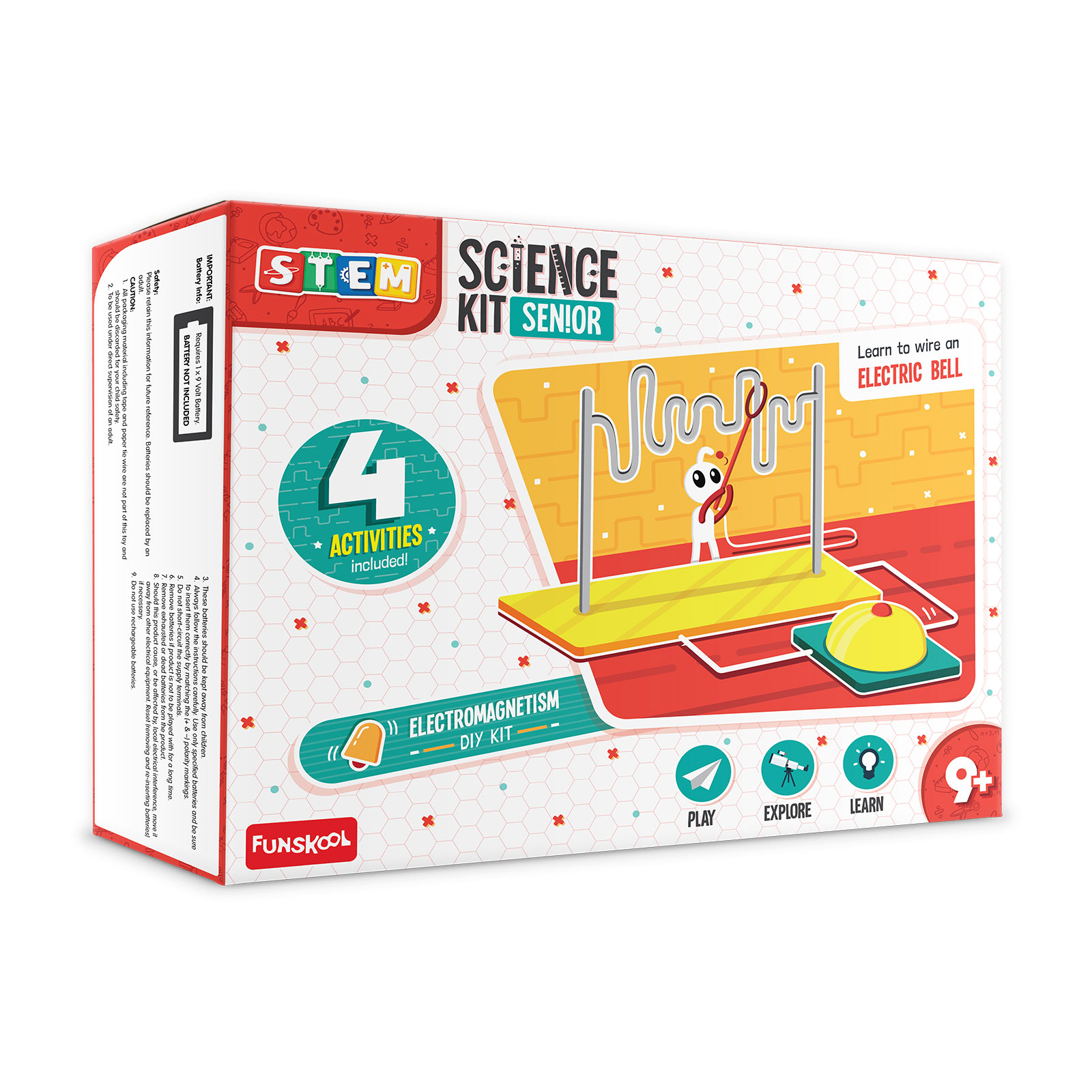 Funskool Science kit - Senior - Electromagnetism Diy Kit