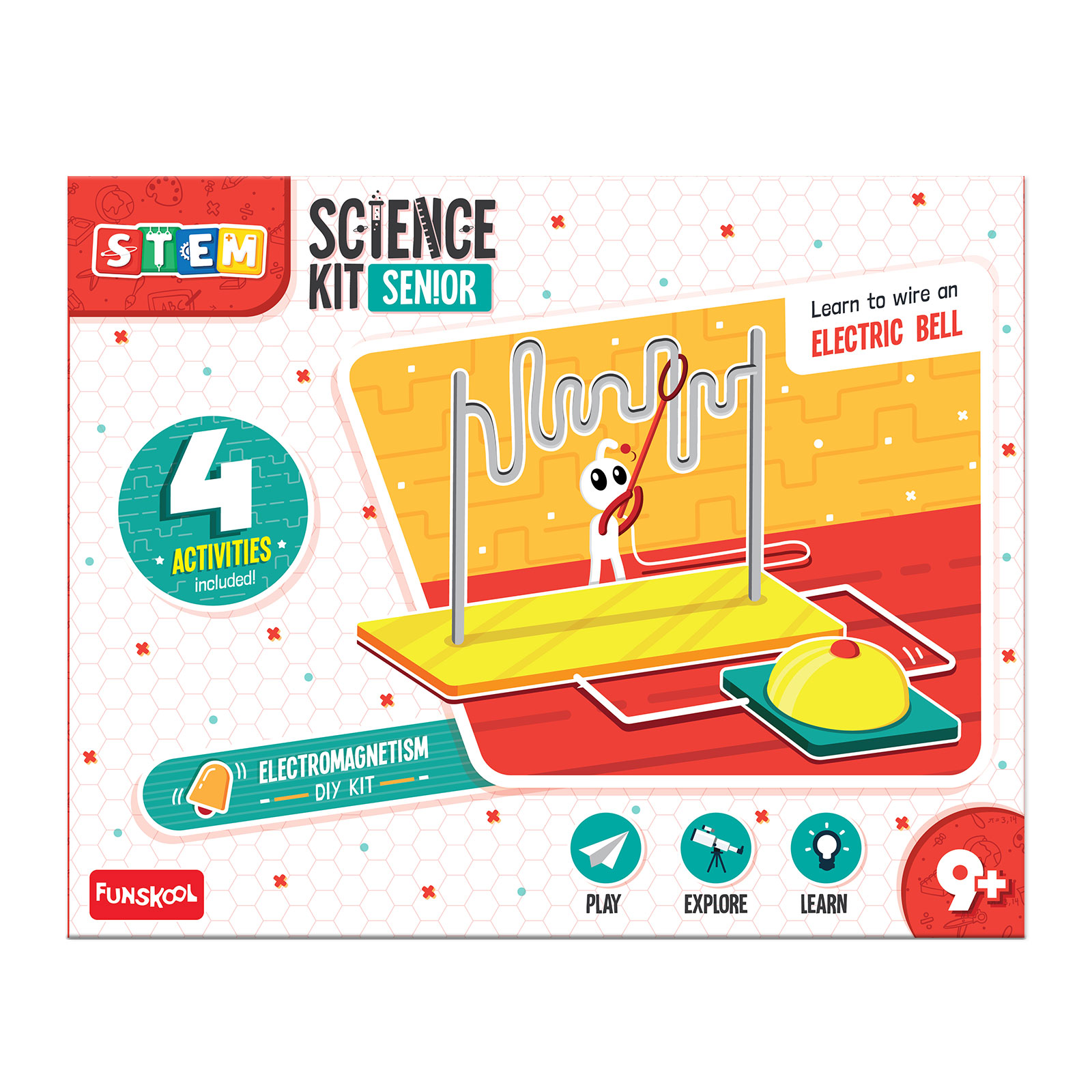 Funskool Science kit - Senior - Electromagnetism Diy Kit