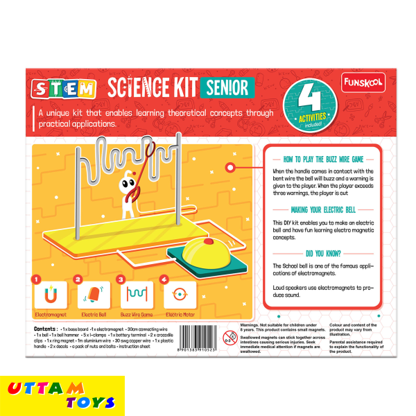 Funskool Science kit - Senior - Electromagnetism Diy Kit