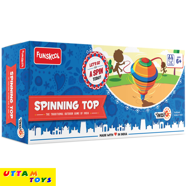 Funskool Spinning Top The Traditional Outdoor Games of India