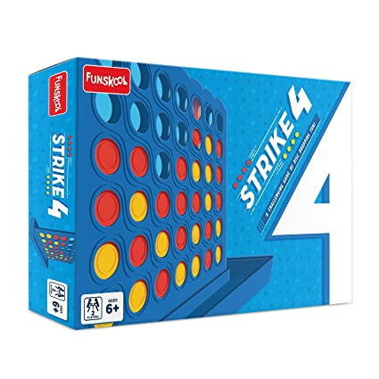 Funskool Strike4 Classic disc Dropping Game, Get 4 in a Row