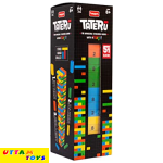 Funskool Games Tateru Hardwood Blocks, Stacking Tower, Strategy Game