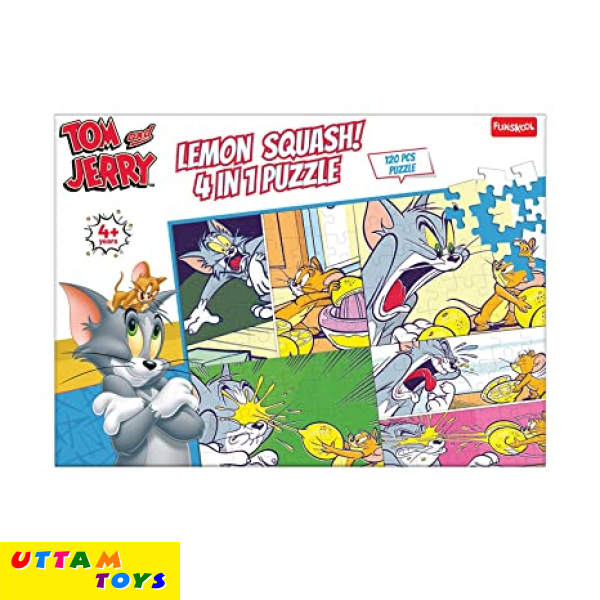 Funskool-Tom & Jerry Lemon Puzzle