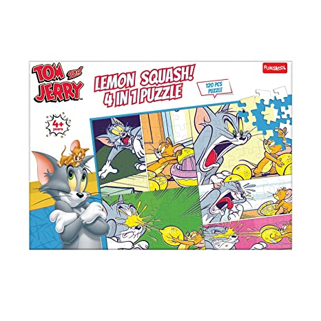 Funskool-Tom & Jerry Lemon Puzzle