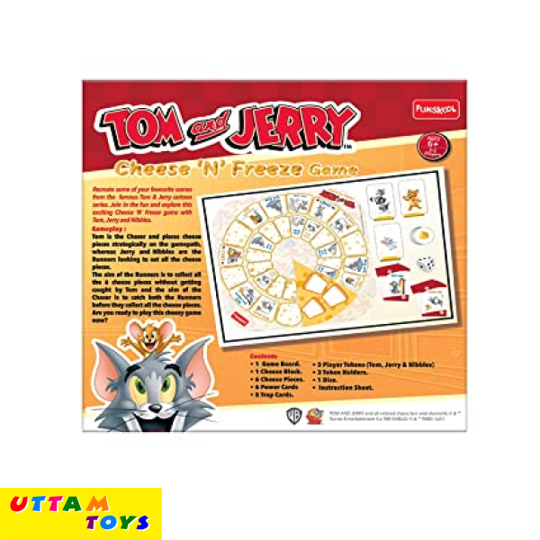 Funskool Games - Tom and Jerry Cheese N Freeze Game