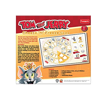 Funskool Games - Tom and Jerry Cheese N Freeze Game