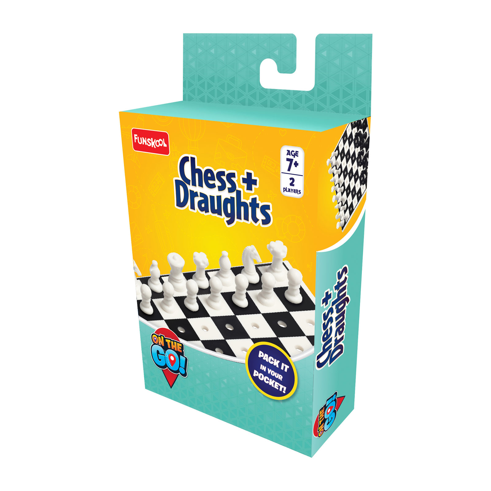 Funskool Travel Chess & Draughts